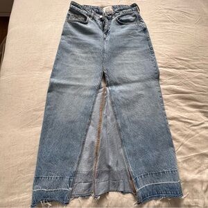 BDG denim maxi skirt